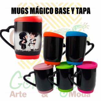 Mug M Gico Base Y Tapa Personalizado