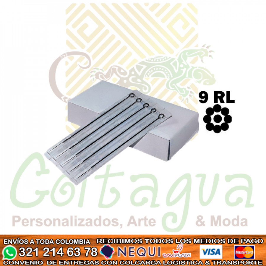 Aguja Para Tatuar 9rl