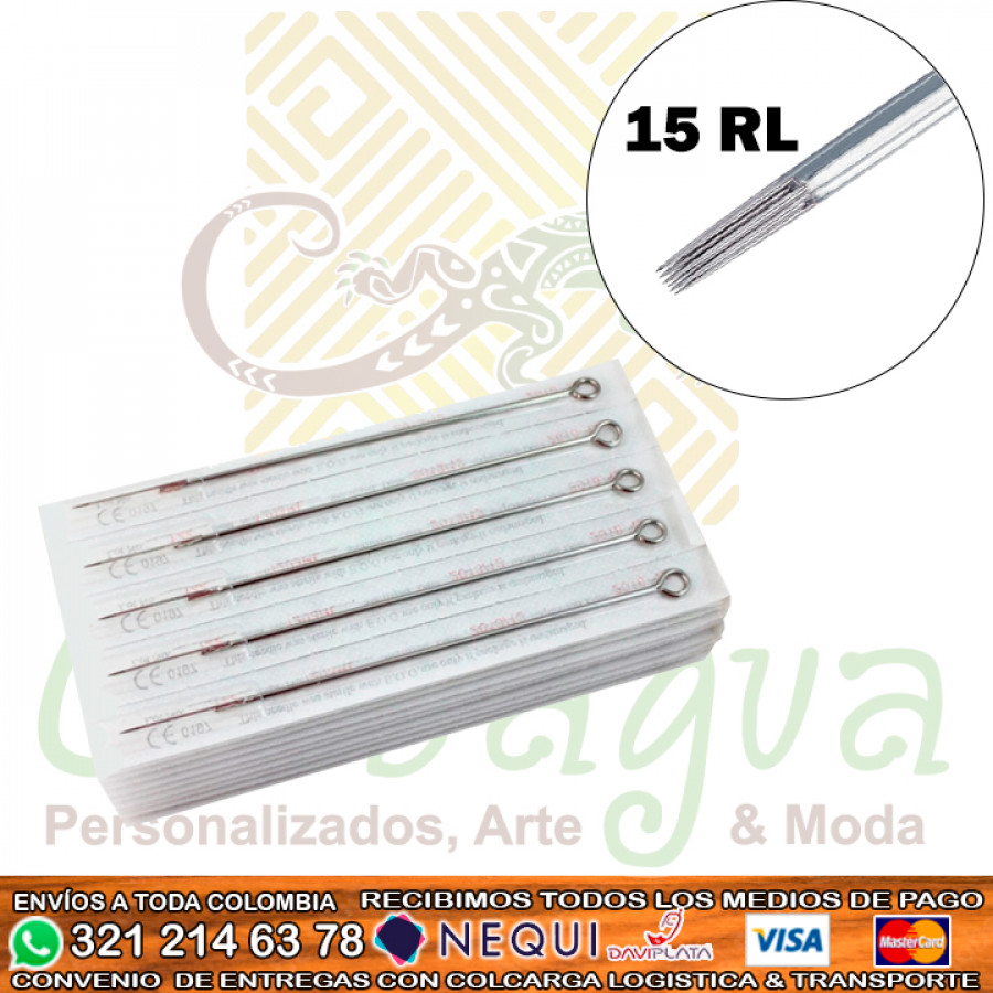 Aguja Para Tatuar 15rl
