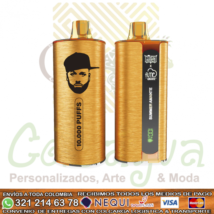 Vaper Nicky Jam X Fume 10,000 Puff Vaper Nicky Jam X Fume 10,000 Puff