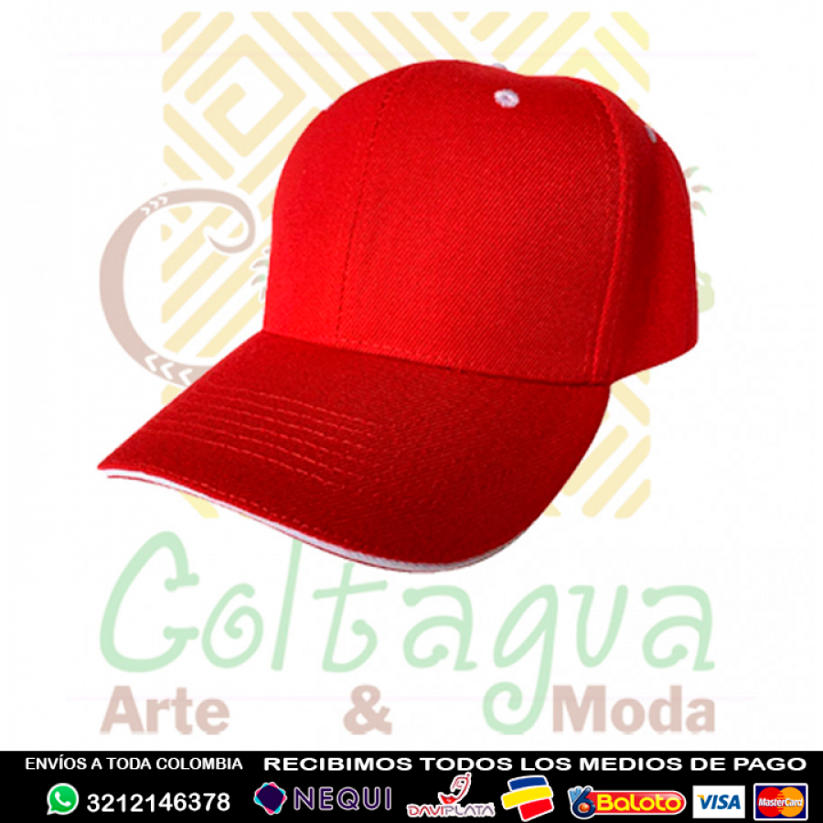 Gorra Acrílica Roja