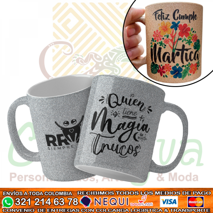 Mug Escarchado Personalizado