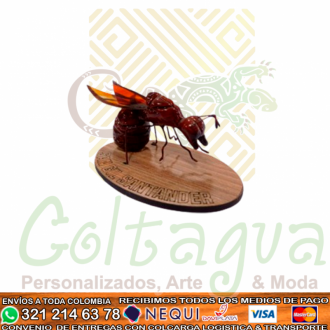 Hormiga Culona Base En Mdf Y Madera