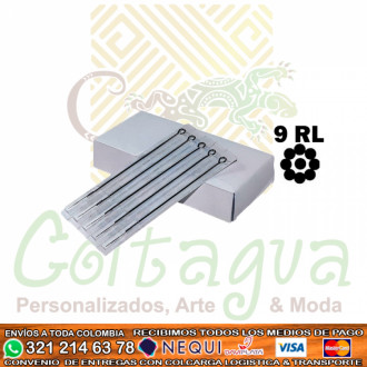 Aguja Para Tatuar 9rl Aguja Para Tatuar 9rl