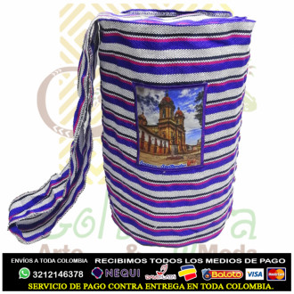 Mochila Artesanal De Rayas