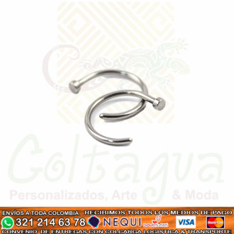Piercing aro nariz - Tope