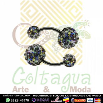 Piercing Ombligo Bola De Fuego
