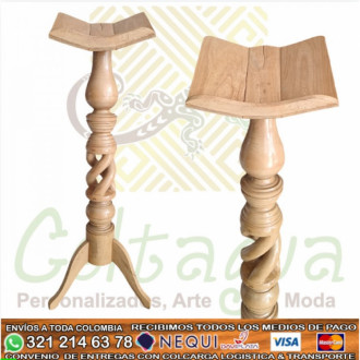 Atril En Madera Torneado