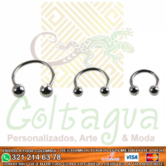 Piercing Herradura  Transparente