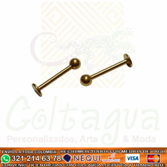 Piercing Boca- Blanco