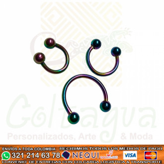 Piercing Herradura Nonisado