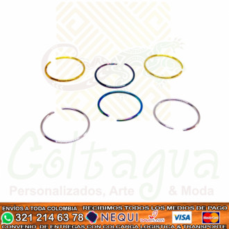 Piercing Aro Nariz Liso Acero De figura