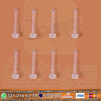 Piercing Nariz Transparente