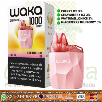 Vape Waka Diamond 1000 Puffs