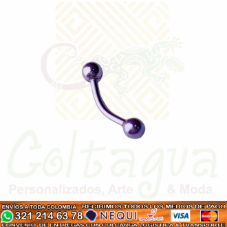 Piercing Banana Morado