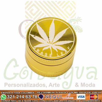 Grinder Dorado Grass Leaf