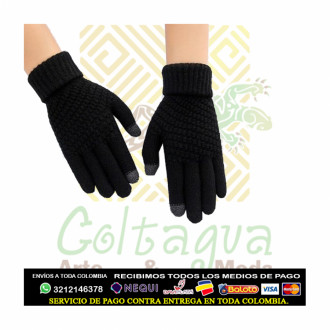 Par Guantes Lana Multi Color