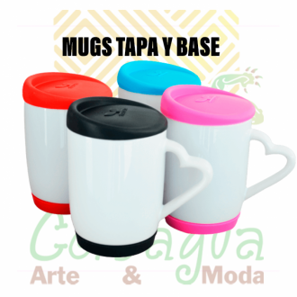 Mug Tapa Y Base
