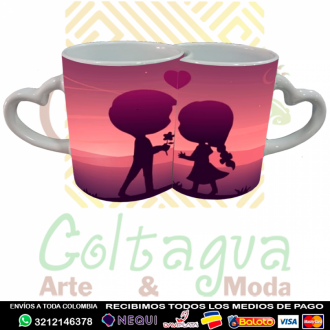 Mug Pareja Personalizado Mug Pareja Personalizado
