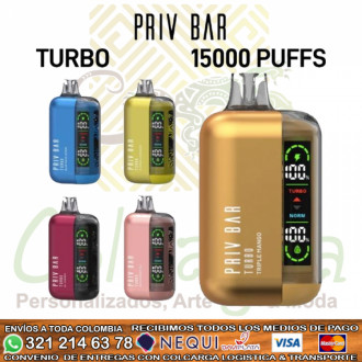 Vaper Priv Bar Turbo 15000 Puff