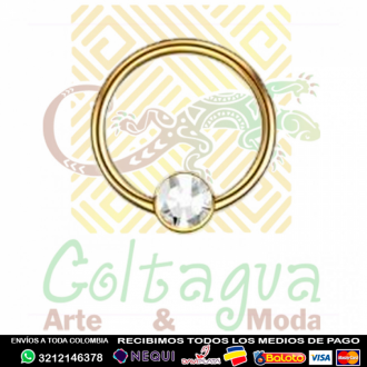 Bcr Aplique Dorado