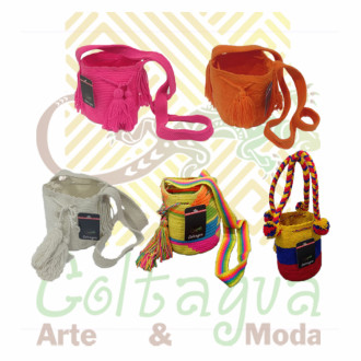 Mochila Wayúu Unicolor