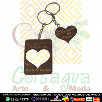 Llavero Mdf Personalizado