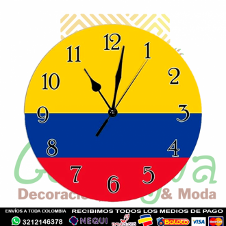 Reloj Pared Colombia